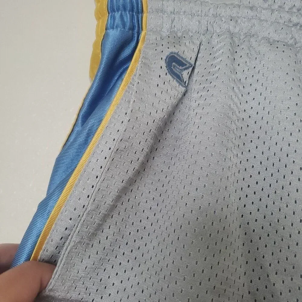UCLA  Basketball Shorts Colosseum Athletics Men’s Size XL Gray UCLA Blue Yellow